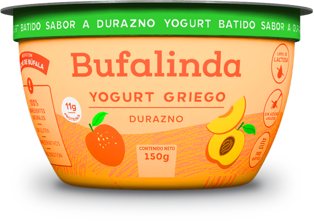 Yogurt Bufalinda Durazno